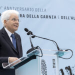 Il presidente della Repubblica Sergio Mattarella in Carnia per l’anniversario della Zona Libera